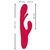 Sweet Smile Rabbit Vibrator with G-Spot Stimulation Red