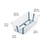 Stokke flexi bath (sklopiva kadica) x-large - transparent green ( 535904 )