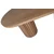 Hanah Home Trpezarijski sto i stolice Riva Masa T, 170x90x75 cm, 4 stolice Table, Smeđi