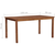 Vrtni stol od masivnog bagremovog drva 150 x 90 x 74 cm
