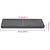 Prostirke za stepenice 30 kom 65x21x4 cm tamno sive pravokutne rubove