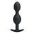 Butt plug sa kuglicama, 12.5cm, Crni