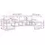 Set vanjskih sofa s jastukom 5 pcs Prirodna i krem