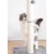 shumee Praskalnik za mačke s stebričkom - stabilna konstrukcija 80 cm.