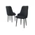 Hanah Home Set stolica Trex, 46x95x42 cm, 6 komada, Antracit-crne