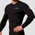 GymBeam Kompresivna majica dugih rukava Mid black