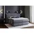 BOXSPRING KREVET CARMELO 140/200 cm , antracit