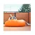 Bean bag hruško oranžna EMI