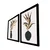 Wallity 2P3853NISCT 012 Dekorativna slika, 2 komada, 38x53cm