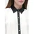 Karl Lagerfeld Bluza črna/bela