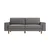 ATELIER DEL SOFA Sofa sa 3 sedišta Sparrow 3 Obsidian Walnut