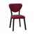 HANAH HOME Trpezarijska stolica Elma Burgundy