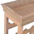 Vidaxl Omarica za vino MDF 70x22,5x70,5 cm rjava