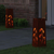 Solarna LED svjetlost za stazu 2 pcs Topla bijela