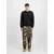 ALPHA INDUSTRIES Majica črna/bela