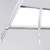 vidaXL Plastenik s aluminijskim okvirom i prozirnim panelima, dvije sekcije