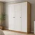 Hanah Home ormar Loren 1600-229, 135,8 cm, beli / orah