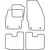 Textile car mats Opel Adam 2013-2019