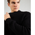 JACK & JONES Muški džemper 12266406, Crni
