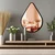 Wallity Ogledalo Ozgl516, 40x55 cm, Rose-gold