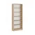 Hanah Home polica za knjige Bili5 80, 80 cm, hrast Sonoma