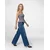 Levis RIBCAGE WIDE LEG H223 Modra