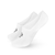 GymBeam Čarape No-Show 2Pack White XL