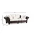 Atelier del Sofa Trosed Lawrence Lounge, 275x110x76 cm, Braon-beli