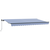 Skrovita tenda Plava 350 x 200 cm tkanina