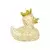 Lilalu Patkica - Glitter - Rubber Duck with crown - gold