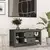 TV ormarić sivi 103 x 36,5 x 52 cm od masivne borovine
