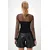 Trend Alacati Stili ženska bluza dugih rukava Alc-X13106, Crna