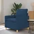Vidaxl Kavč Modra 76 x 81 x 87,5 cm Blago