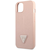 Guess GUHCP13SPSATLP iPhone 13 mini 5,4 pink hardcase SaffianoTriangle Logo (GUHCP13SPSATLP)