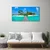 tulup.si Slika na platnu Tropical palm beach 100x50 cm