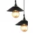 Opviq luster 20545, 3 × E27, crni