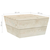 VIDAXL Vrtne mize 2 kosa 60x60x30 cm impregnirana smrekovina