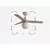FARO 34281-11L - Plafonski ventilator KLIM S 1xE27/15W/230V bor/bela + daljinski upravljač