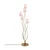 Opviq Podna lampa Bonibon-13240, 44 x 44 x 160 cm 5 x E14, Zlatne boje
