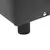 Sofa za pse tamnosiva 81 x 43 x 31 cm od pliša i umjetne kože