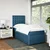 vidaXL vidaXL Box spring postelja z vzmetnico modra 90x190 cm žamet, (21308694)