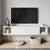 Hanah Home TV komoda Twist, 160 cm, bela