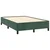 Vidaxl Box spring postelja z vzmetnico temno zelen 120x190 cm žamet