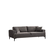 Atelier del Sofa Trosed Astana 100x78x234cm Antracit