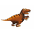 Puzzle World of Dinosaurs 31 pieces 6 DinosaursGO – Kart na akumulator – (B-Stock) crveni