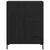 Kreveta Crni hrast 69.5 x 34 x 90 cm Konstruirano drvo