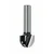 Bosch Glodalo za poluokrugle kanale 2608628369, 8 mm, R1 8 mm, D 16 mm, L 12,4 mm, G 45 mm