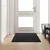 Vidaxl Preproga za tek Antracit 100 x 200 cm 100% polipropilen