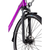 Apache električni bicikl Wakita Tour 28 Ljubičasta 18 Okvir