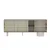 Hanah Home komoda Valento 20213, 208 cm, Moonstone / travertin